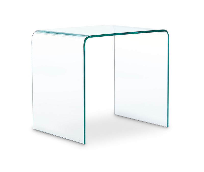Flow II End Table - Glass