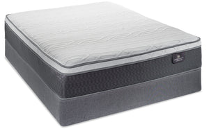 Serta Lush Firm Queen Mattress and Low-Profile Boxspring Set