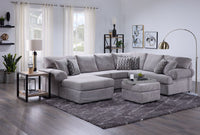 Jupiter 4-Piece Sectional with Left-Facing Chaise - Ash