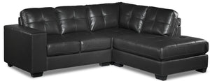 Meldrid 3 Pc. Sectional with Right Facing Chaise - Grey
