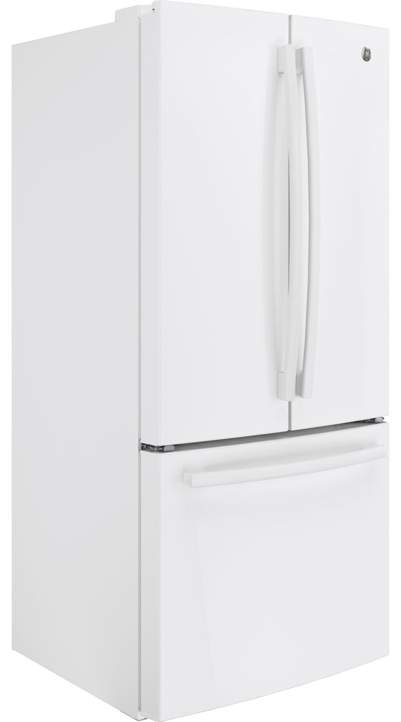 GE White CounterDepth French Door Refrigerator (18.6 Cu. Ft