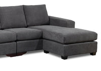 Danielle 2-Piece Sectional with Right-Facing Chaise - Grey