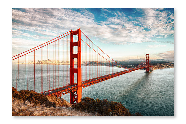 golden gate bridge frame