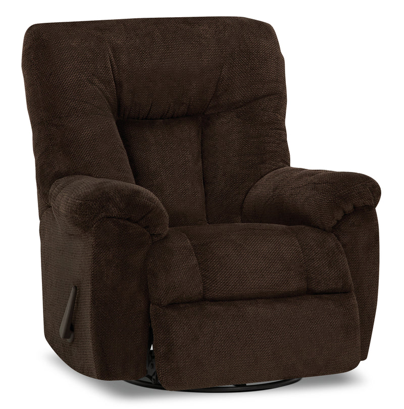 barcalounger chenille rocker recliner