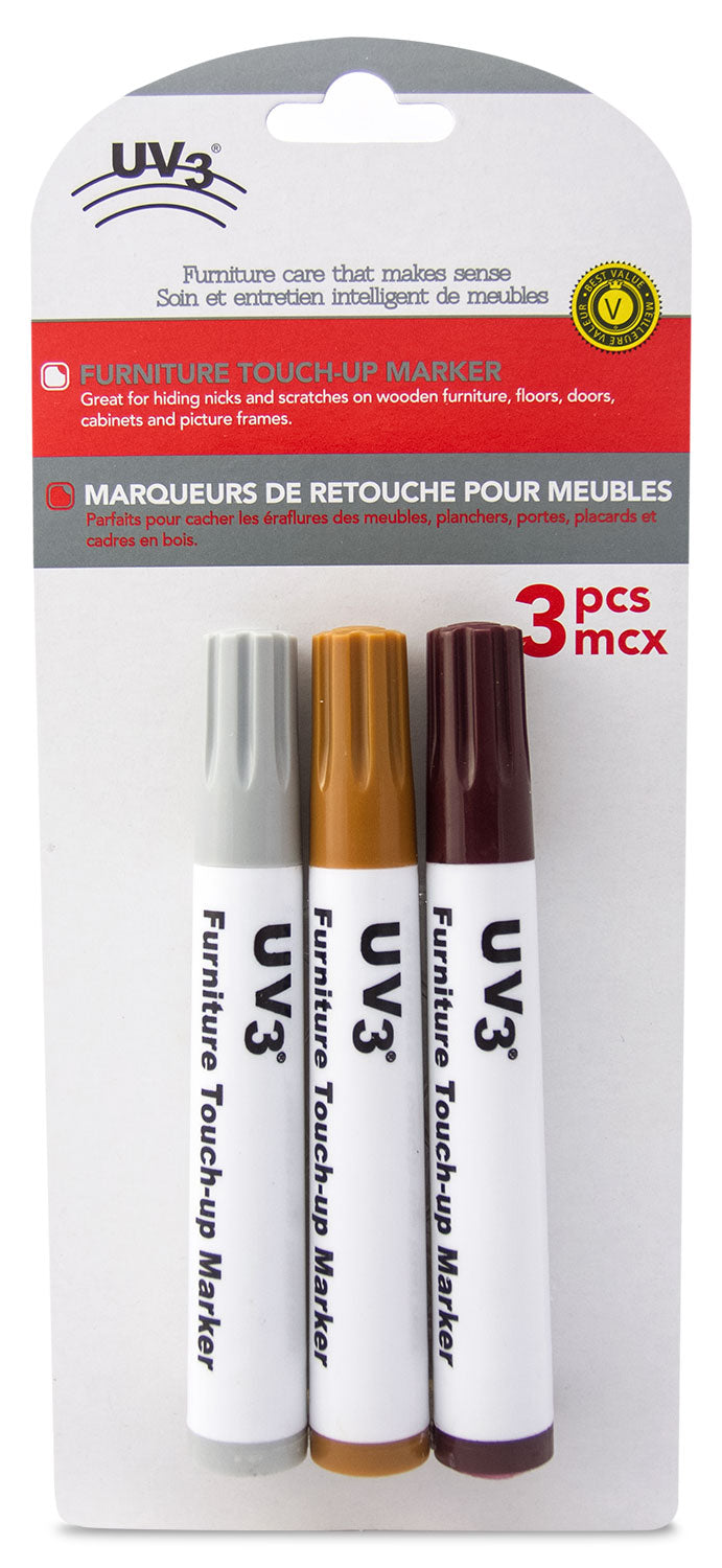 Uv3 3 Pack Wood Touch Up Markers The Brick