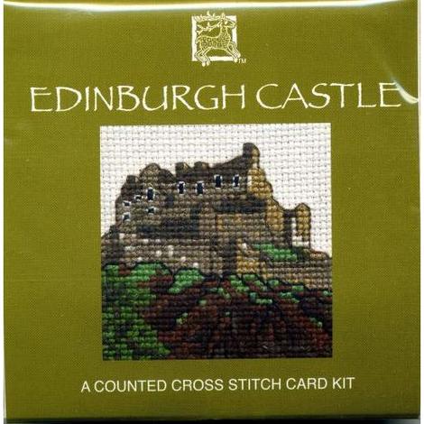 Textile Heritage Edinburgh Castle Cross Stitch Kit