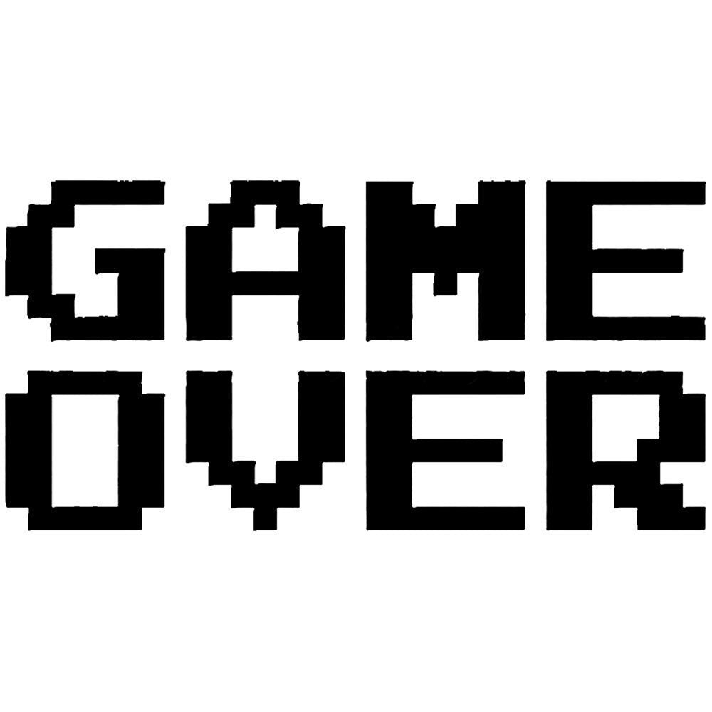 retro game over