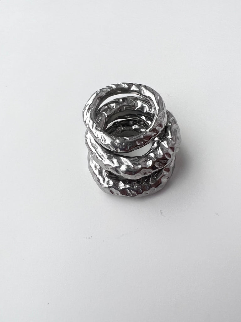 Satya Silver Ring Sets
