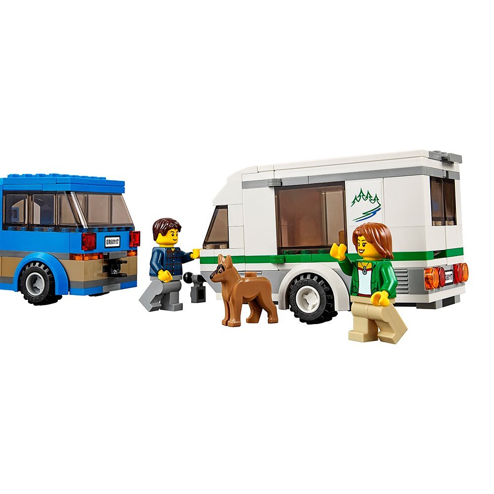 lego city van and caravan