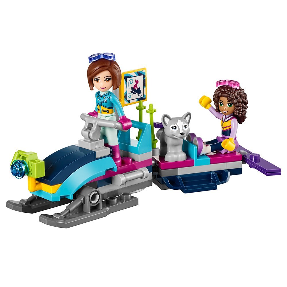 lego friends 41323 snow resort chalet