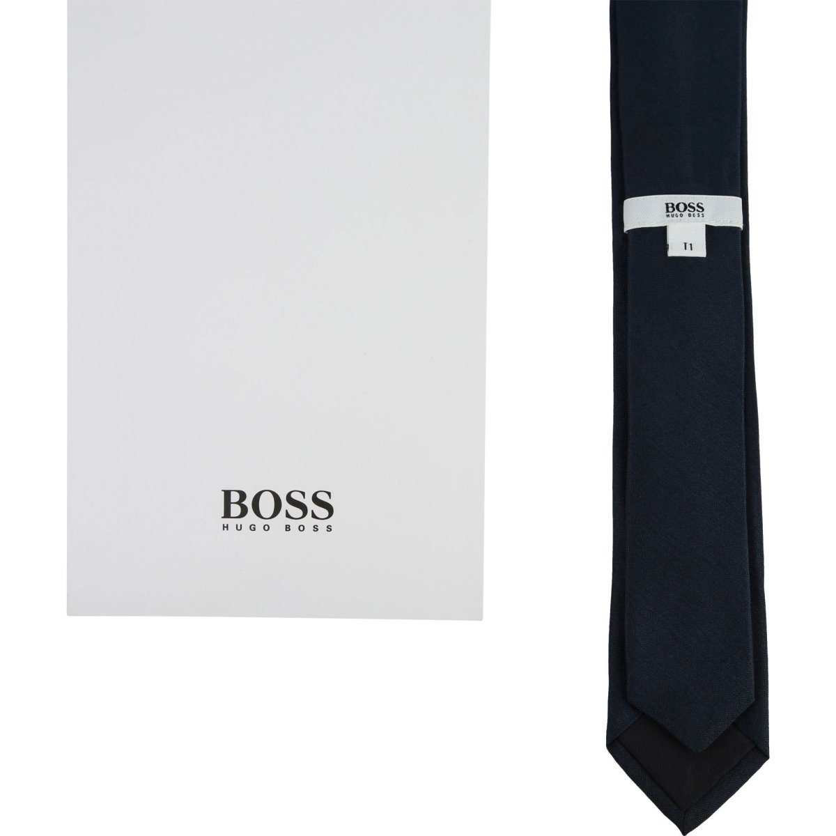 hugo boss navy tie