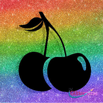 "Cherries (01)" - 2in x 2in - 5 Pack