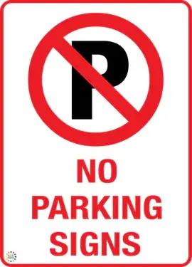 No Parking Signs 