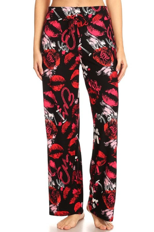 Love You Bunches - Women's Pajama Lounge Pant – Apple Girl Boutique