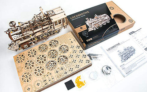 Model train building kit