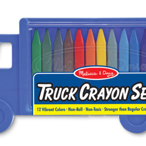 melissa and doug truck crayon set