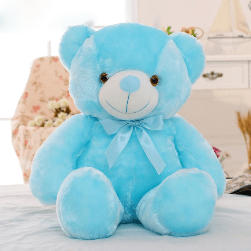 light blue teddy