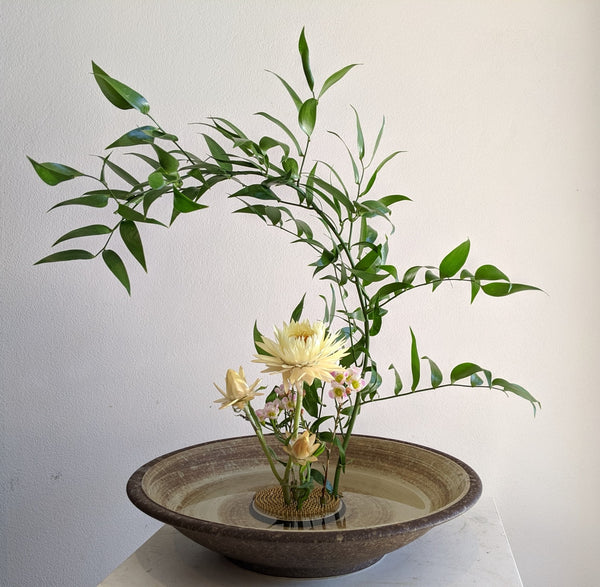 ikebana and tea