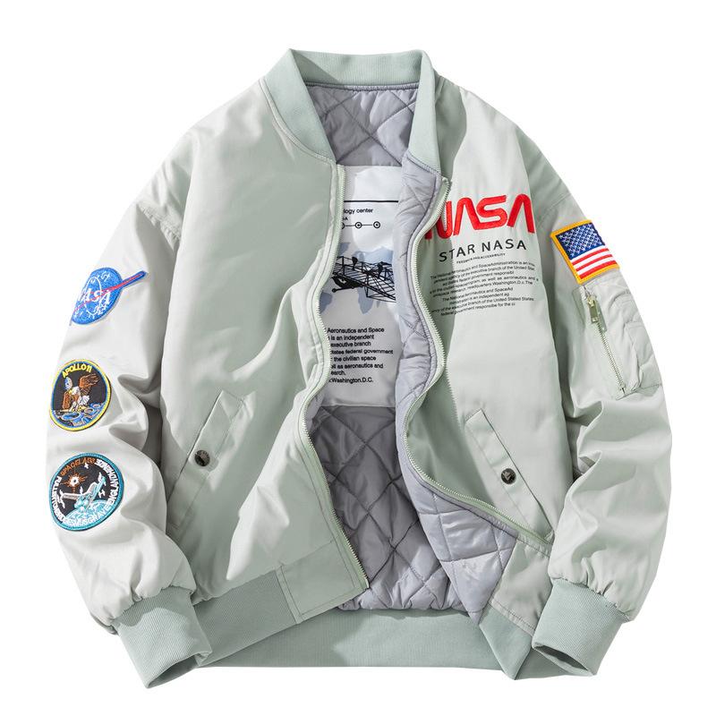 Mostrarte Continuamente envío NASA Bomber Star Thick Jacket– Ice Cold Lemonade