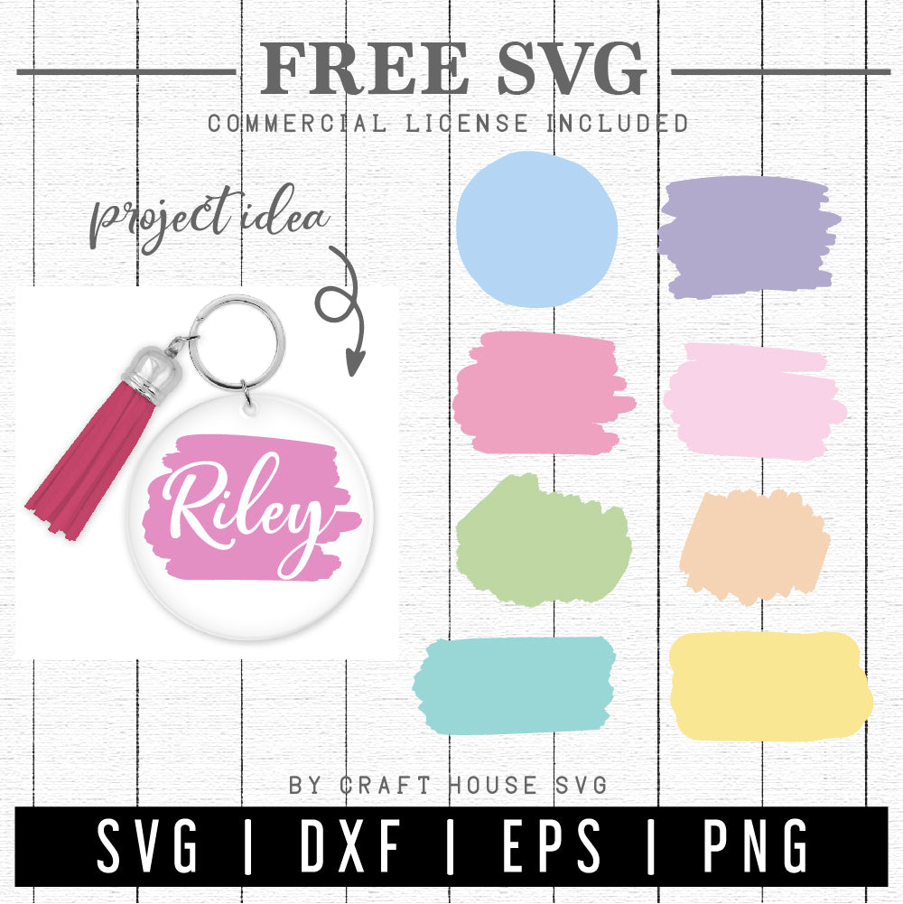 FREE Keychain SVG | Keychain background SVG - Craft House SVG