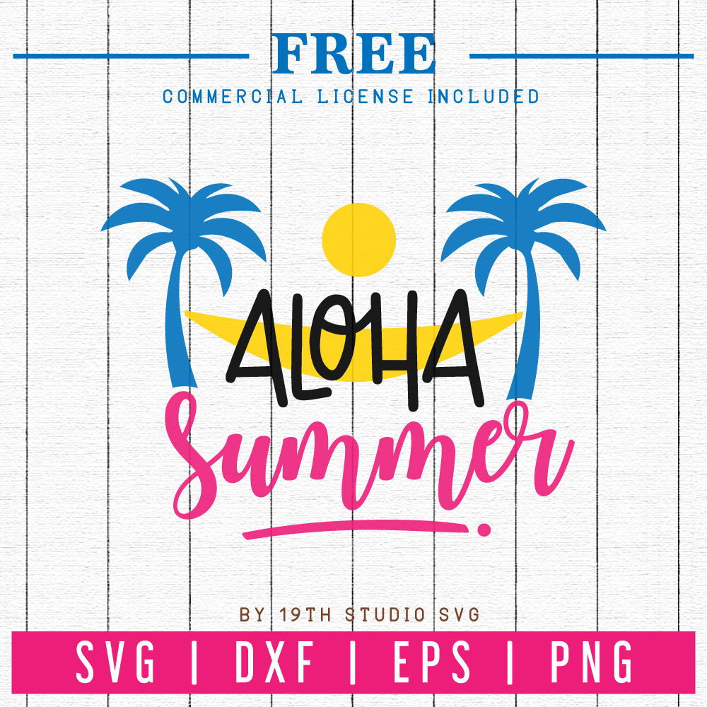 Free Aloha Summer Svg Fb24 Craft House Svg