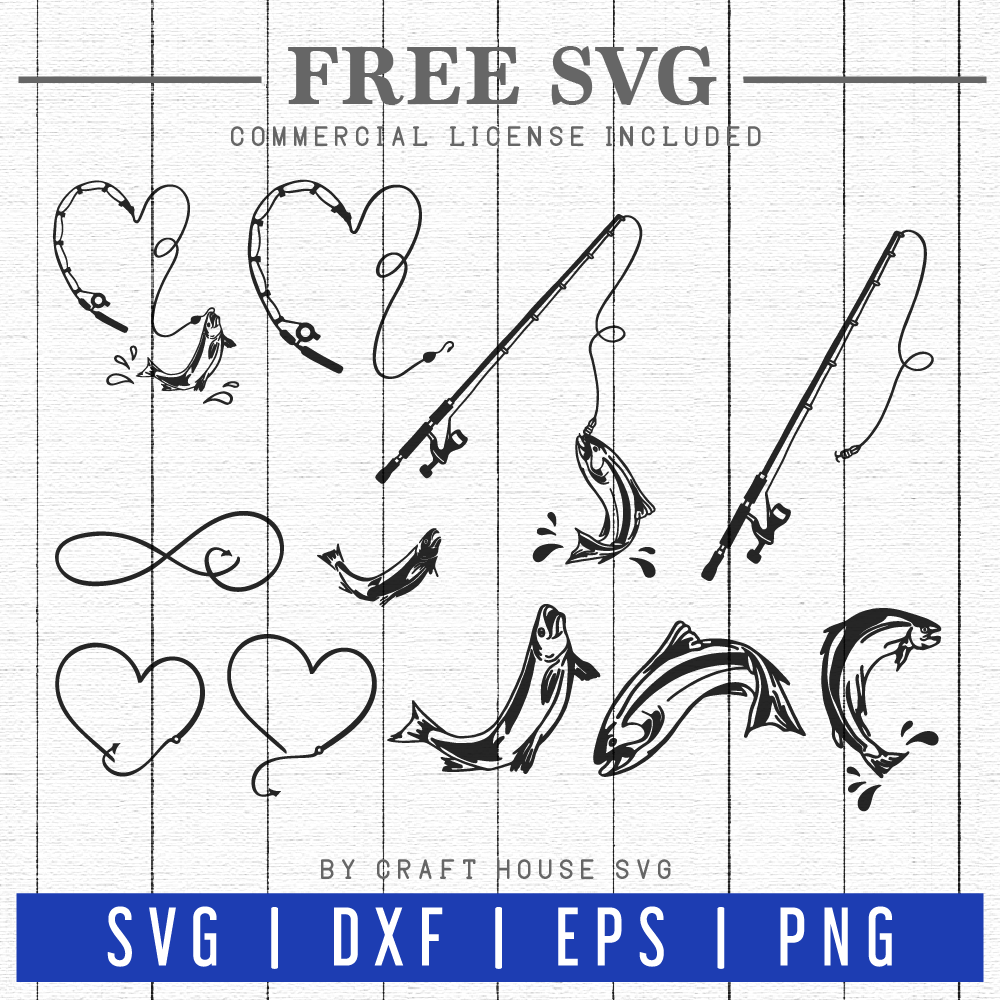 Free Fishing Svg Fb96 Craft House Svg