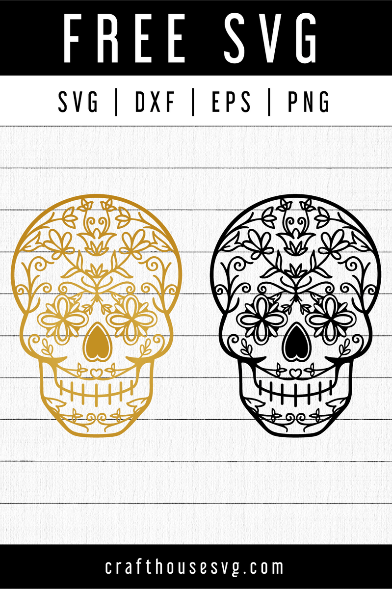 Free Free Skull Mandala Svg Craft House Svg