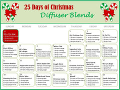 christmas diffuser blends