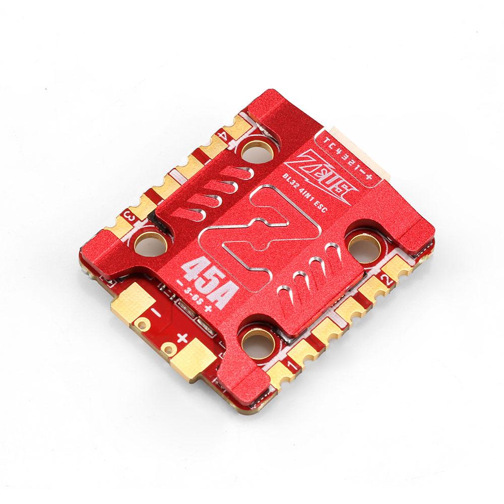 Details about   HGLRC Zeus 4in1 45A 3-6S BLHeli32 4in1 ESC 20x20mm for FPV Racing Drone