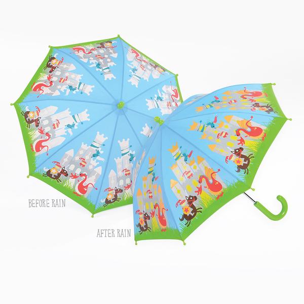 31P1936 COLOUR CHANGING UMBRELLA KNIGHTS & DRAGONS