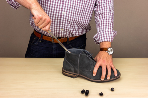 Insert Boot Stretcher into Boot to Stretch Boots