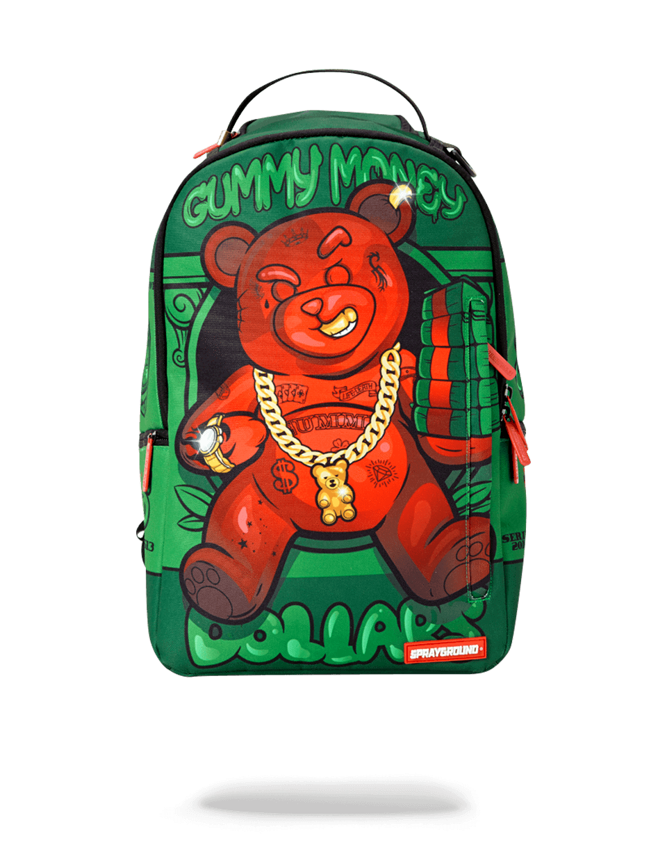 Sprayground Chase Bank: Diablo Back At It Teddy Bear Backpack (DLXV)