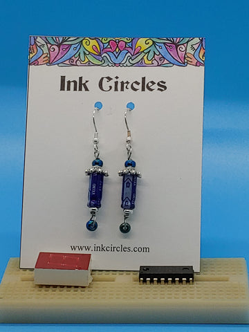 Earrings from capacitors