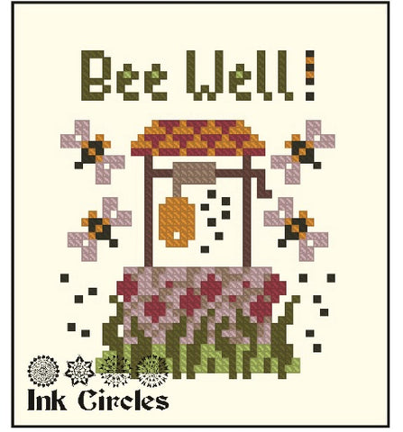 Complimentary chart from Ink Circles: Bee Well