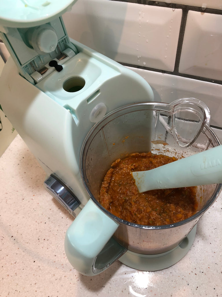 Bolognese sauce in the Babycook