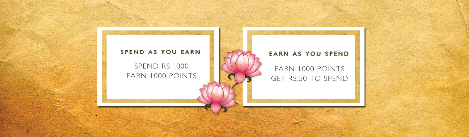 Reward Program from The India Craft House