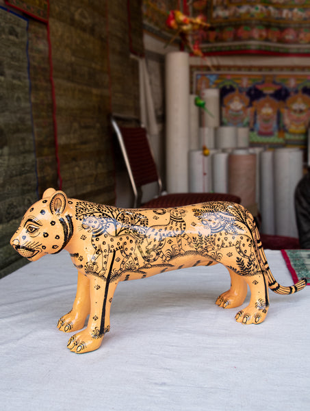 Menneskelige race Problem Korrekt Pattachitra Art Curio - Tiger – The India Craft House