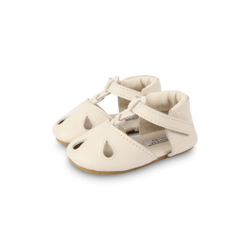 Dudu Leather Baby Shoes, Off White