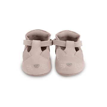 Spark Leather Baby Shoes, Lilac Cat