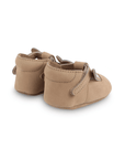 Spark Leather Baby Shoes, Taupe Bunny