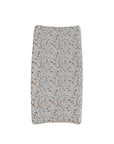 Cotton Muslin Change Pad Cover, Meadow Floral