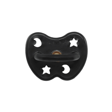 Hevea Ortho Pacifier, Outer Space Black