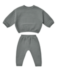 Quilted Sweater + Pant Set, Dusk