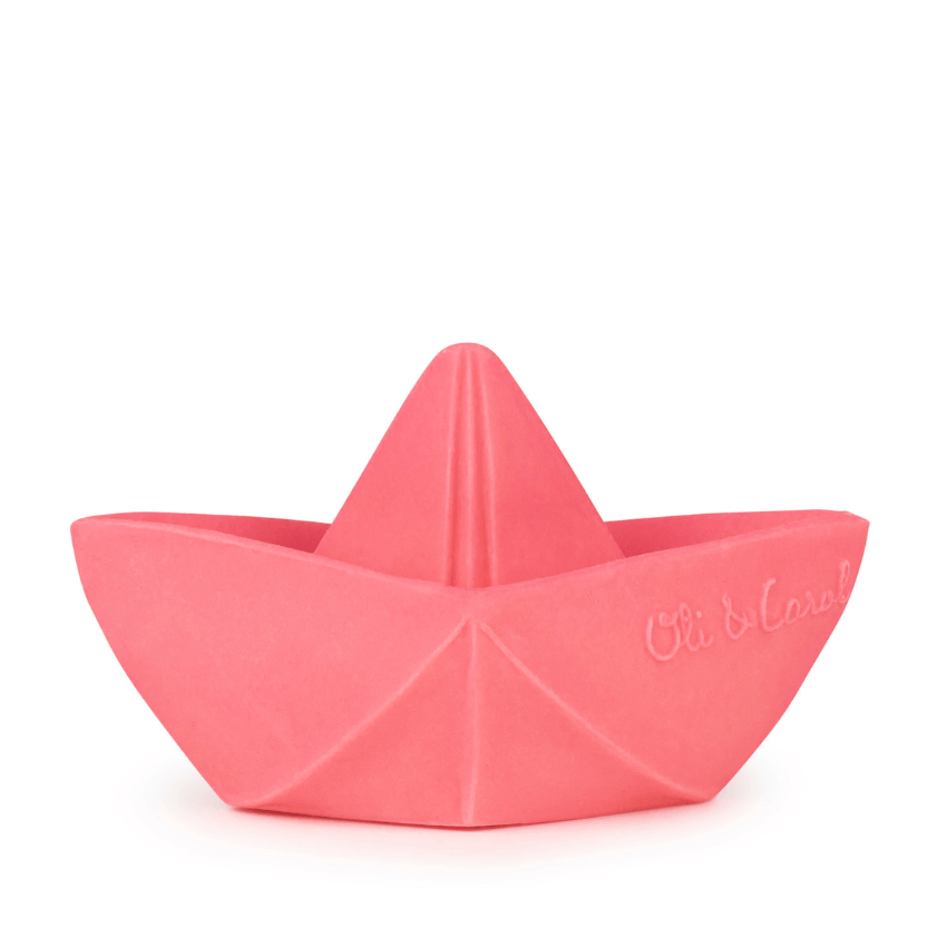 Oli + Carol Origami Rubber Boat, Pink