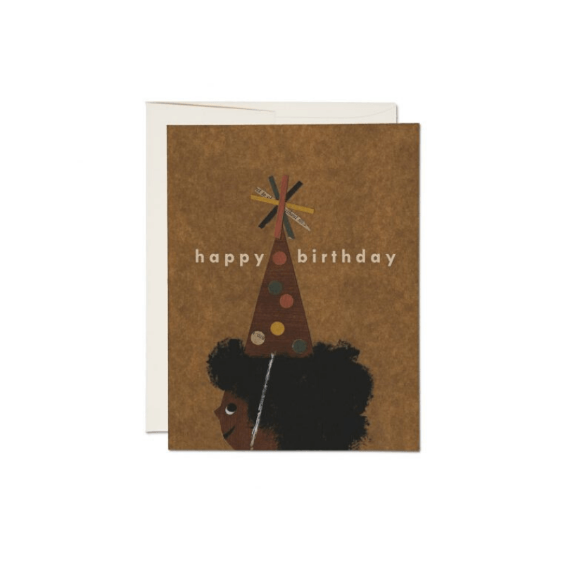party hat birthday card