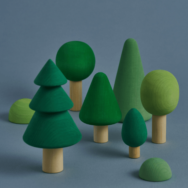 Wooden Forest Play Set