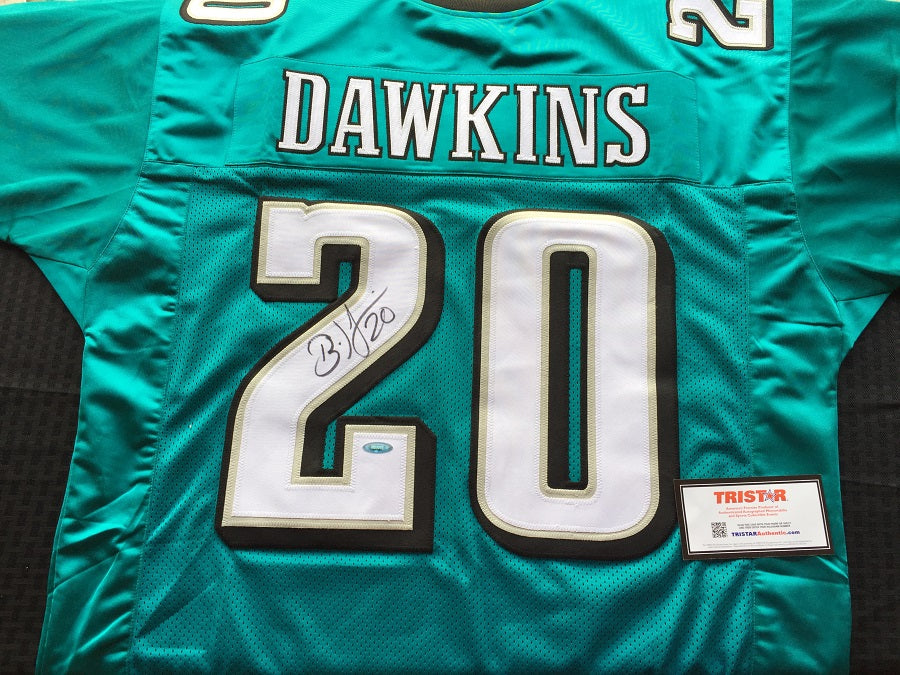 brian dawkins autographed jersey