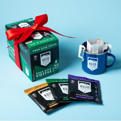 kuju coffee subscription single serve pour over gift