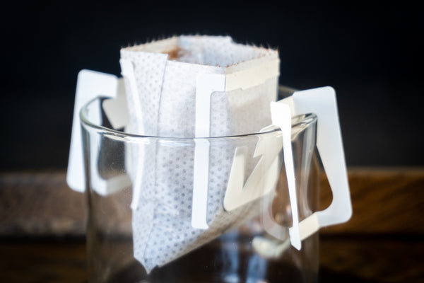 kuju coffee single serve pour over filter folded backward anatomy