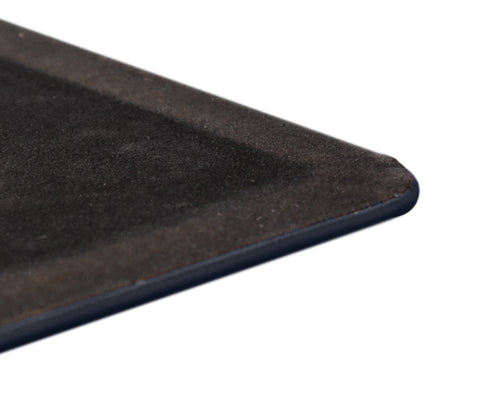 Midnight Blue Leather Desk Pad Leather Office Accessories